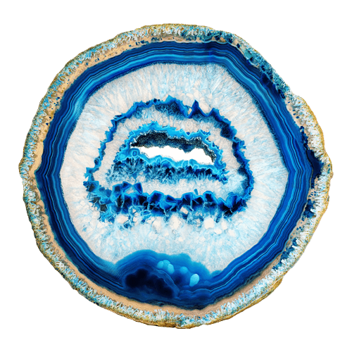 Blue Banded Agate