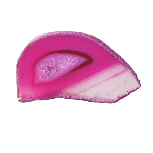 Pink Druzy Agate